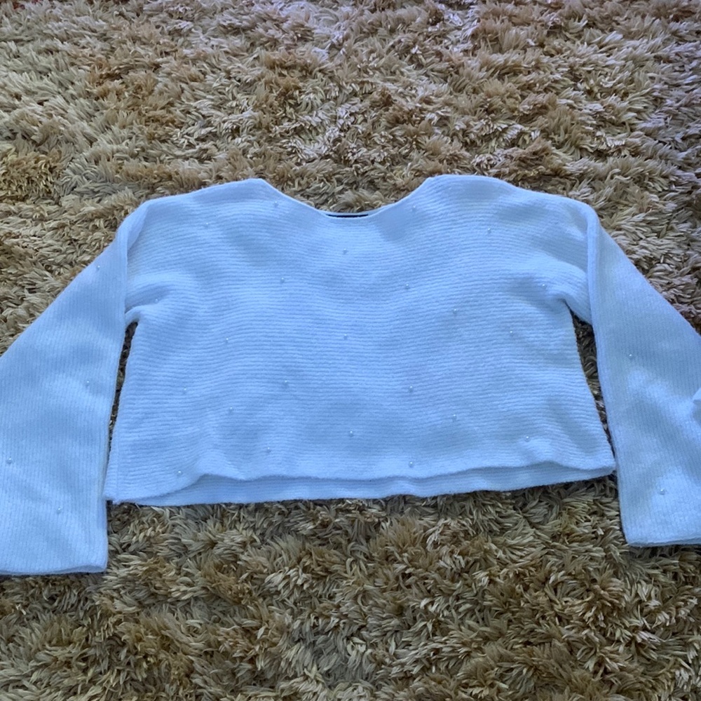 cute pearl sweater